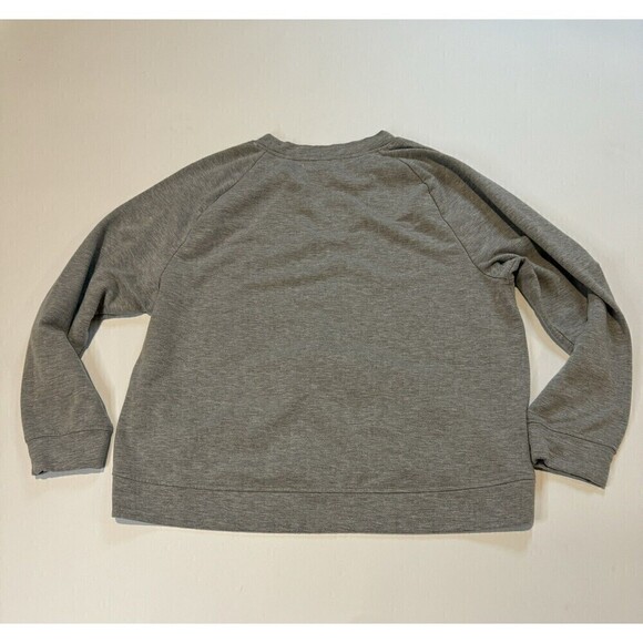 Rae Dunn LOVE Sweatshirt Crew Pullover Gray Valentines Day XL - Picture 5 of 6